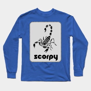 scorpio - ScorpyLogo T-shirt for Birthday Gift Long Sleeve T-Shirt